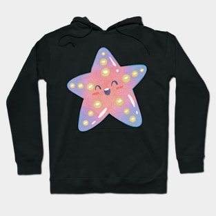 Watercolor Cute Starfish Hoodie